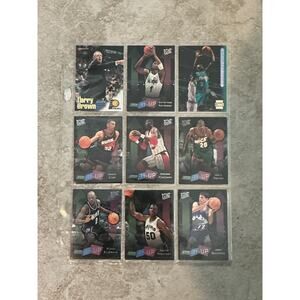 18 fleer ultra basketball card lot with sleeve